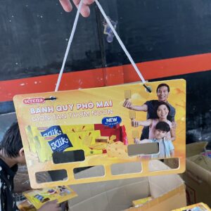 Hanger giấy bánh quy Phô Mai