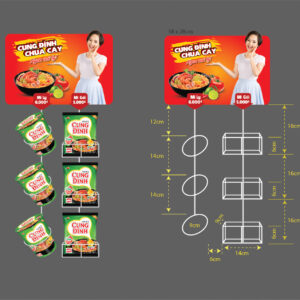 Hanger sắt Mỳ Cung Đình