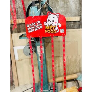 Hanger dây nhựa mèo food